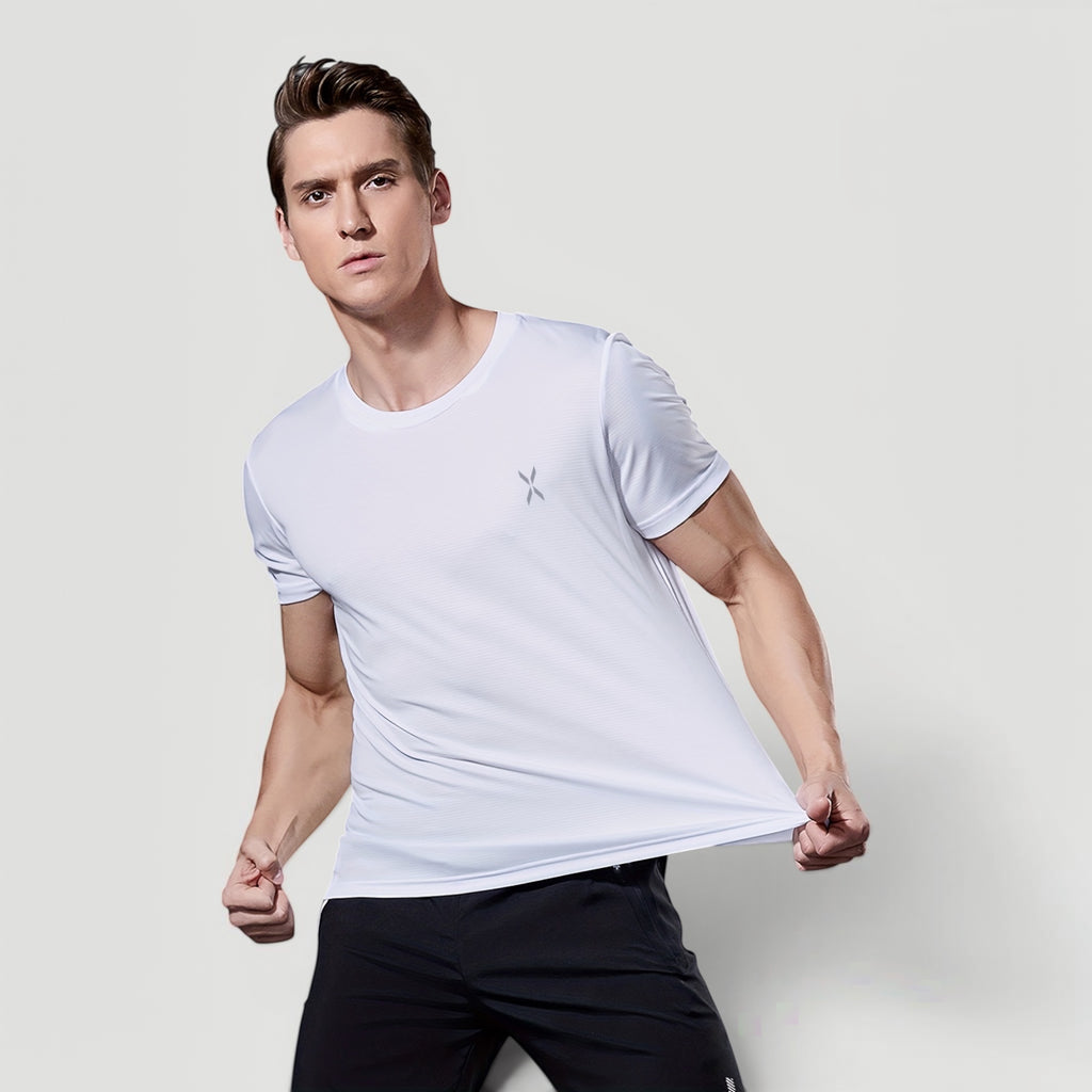 Ellmont London | Men's Quick Dry Gym T-Shirt Lightweight Breathable Workout Shirt