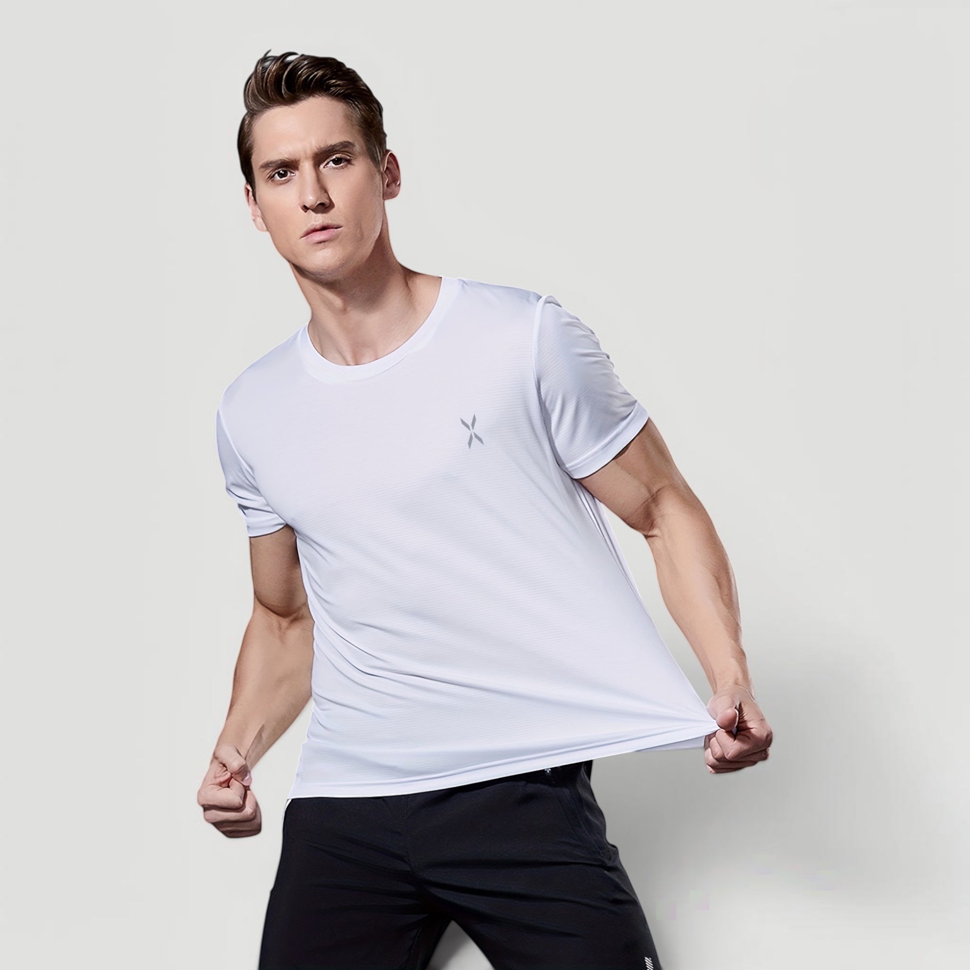 Ellmont London | Men's Quick Dry Gym T-Shirt Lightweight Breathable Workout Shirt