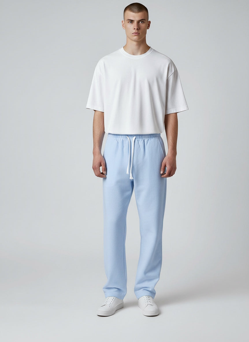 Ellmont London | Men’s Lightweight Straight Leg Linen Pants