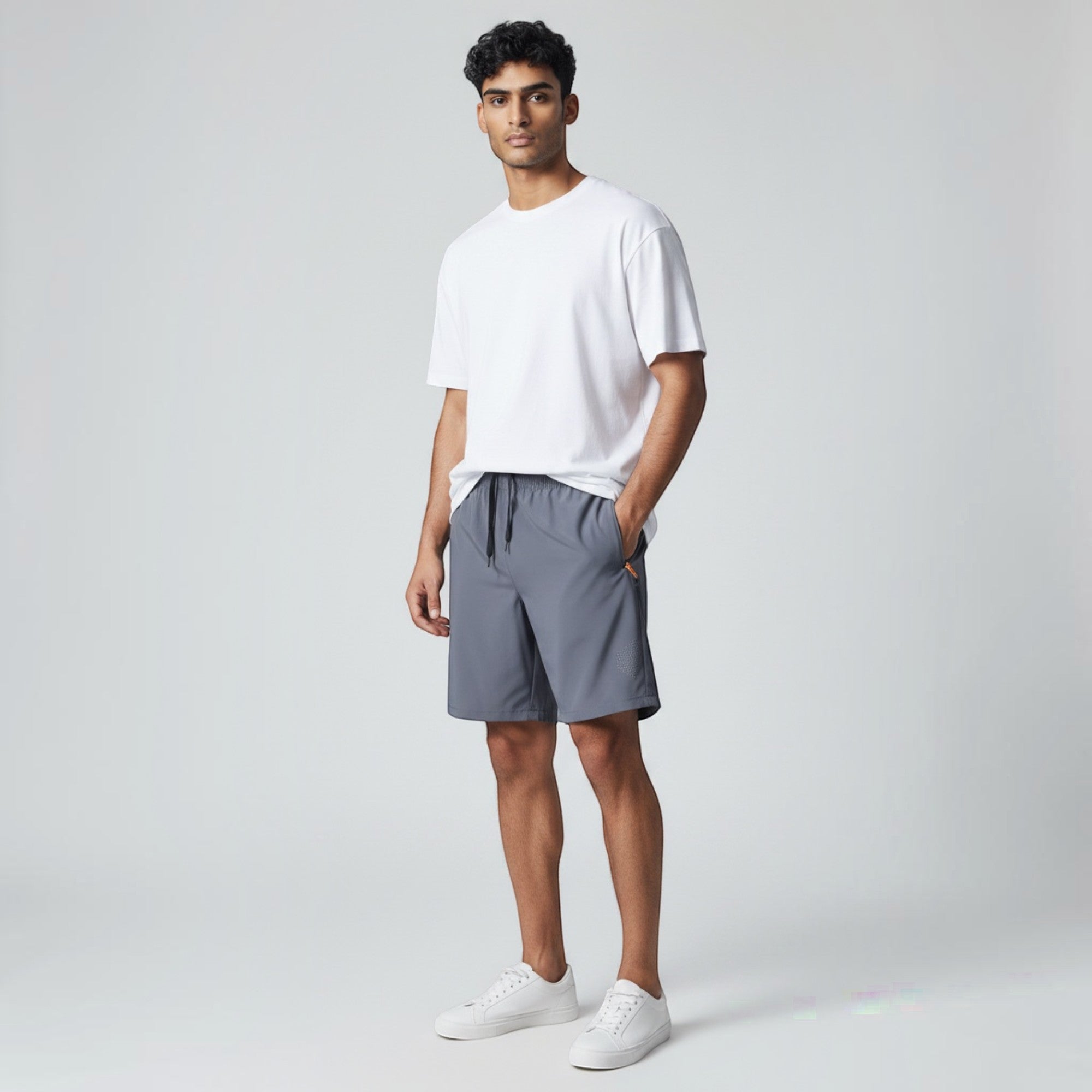 Ellmont London | Men’s Casual Outdoor Athletic Zip Pockets 3-Pack Shorts