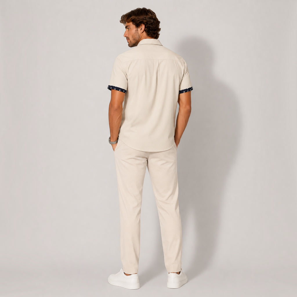 Ellmont London | Men’s Casual Resort Shirt Lightweight Style