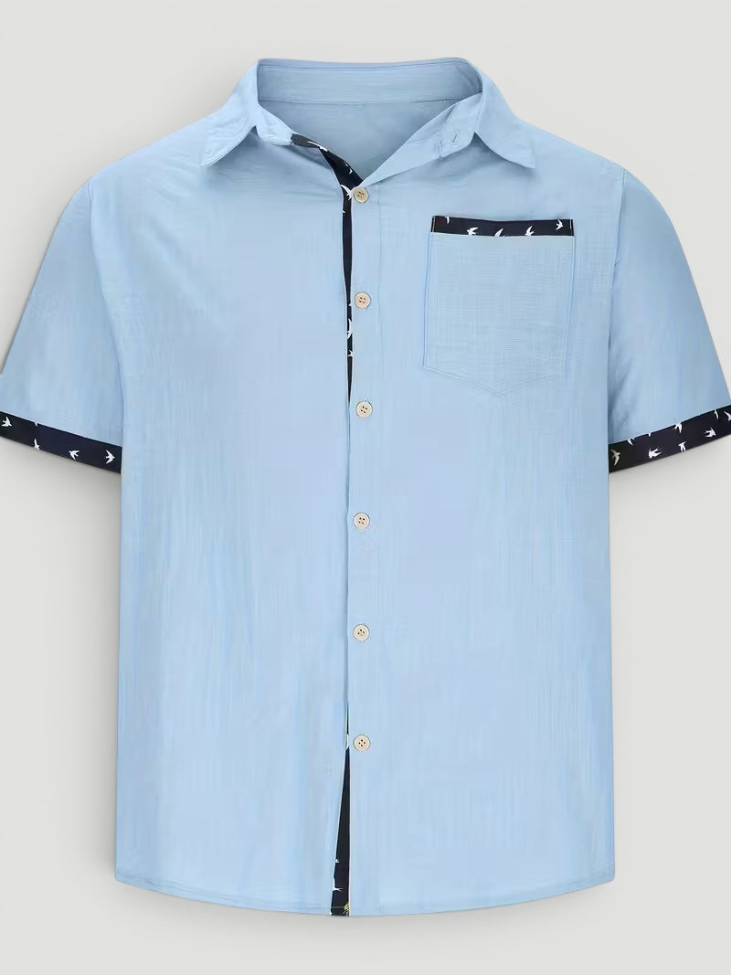 Ellmont London | Men’s Casual Resort Shirt Lightweight Style