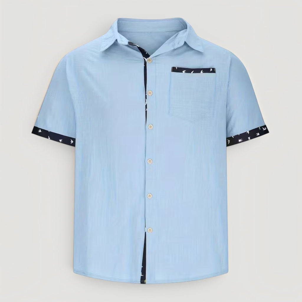 Ellmont London | Men’s Casual Resort Shirt Lightweight Style