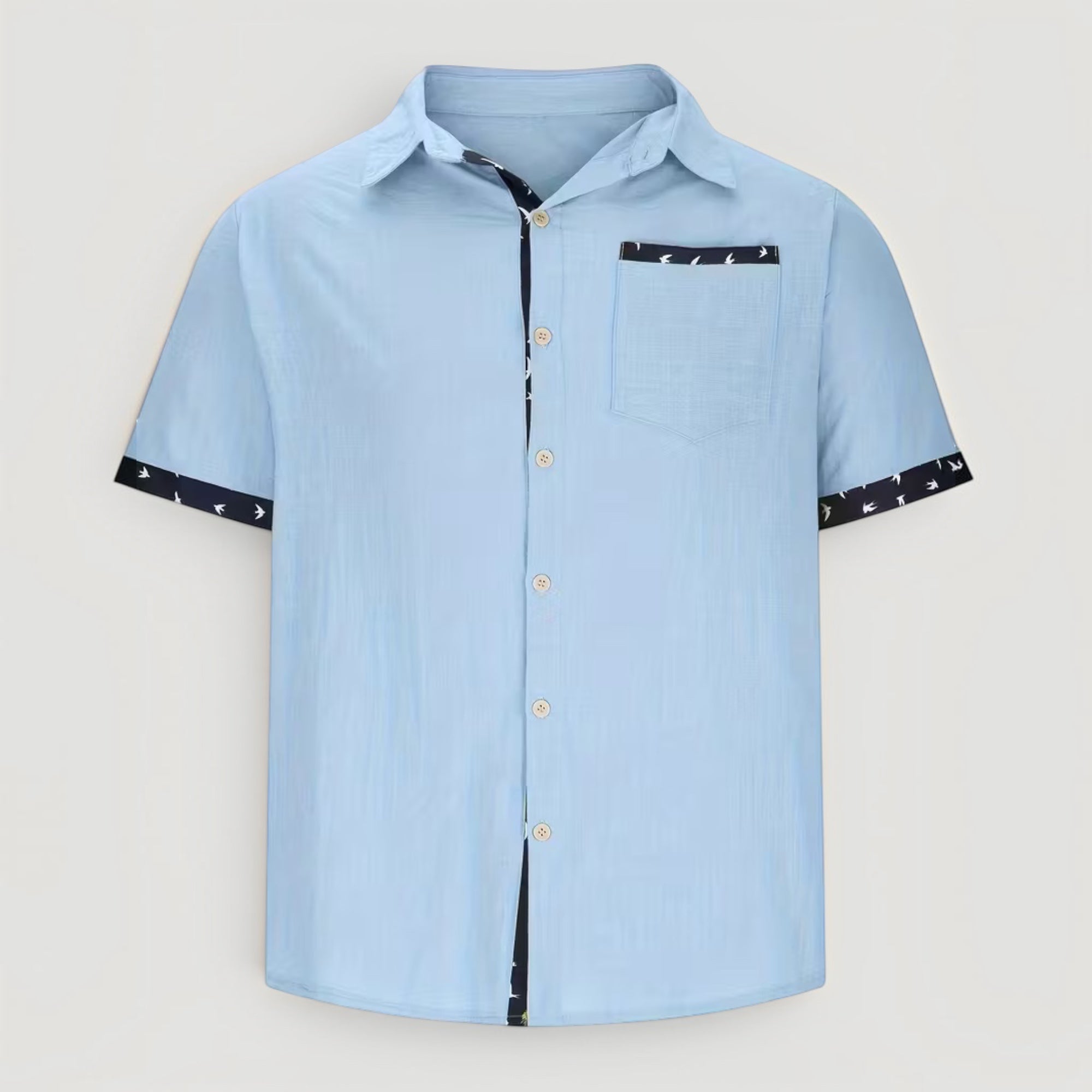 Ellmont London | Men’s Casual Resort Shirt Lightweight Style