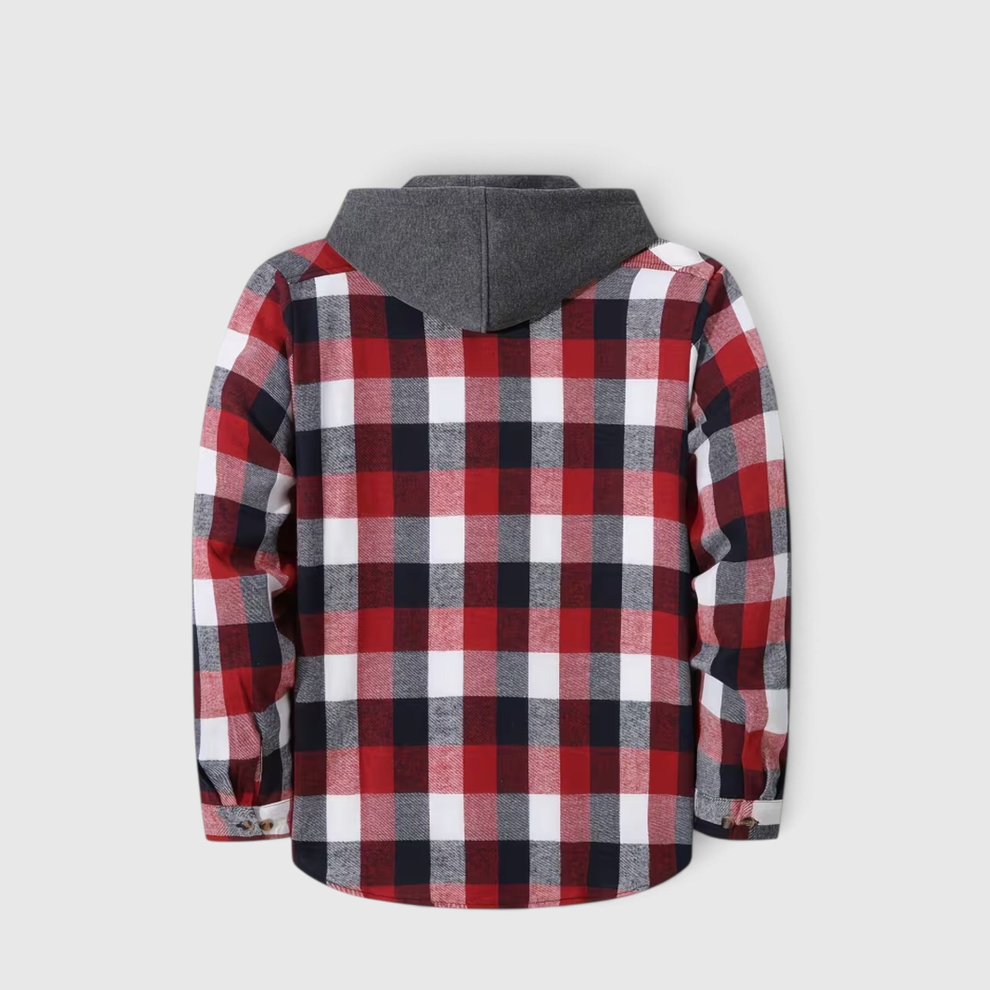 Nicholas | Men's Hooded Flannel Shirt Jacket – Everyday Plaid Layer