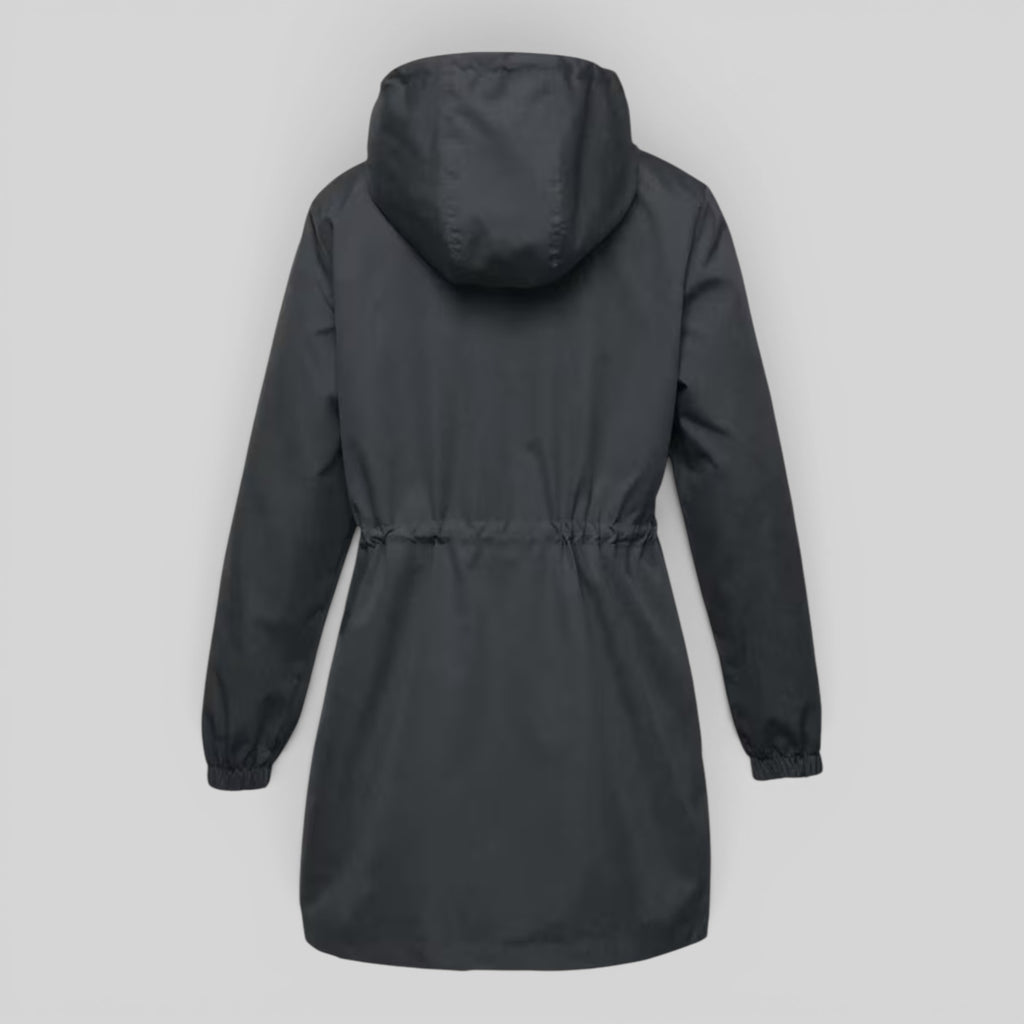 Ellmont London | Women's Waterproof Trench Coat Full Zip Outdoor Rain Jacket