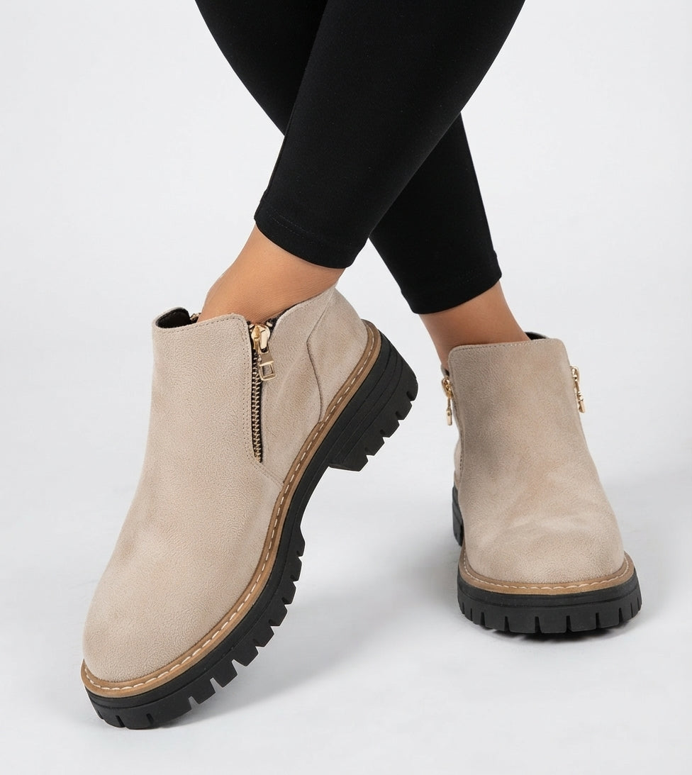 Women's Black Heeled Ankle Boots