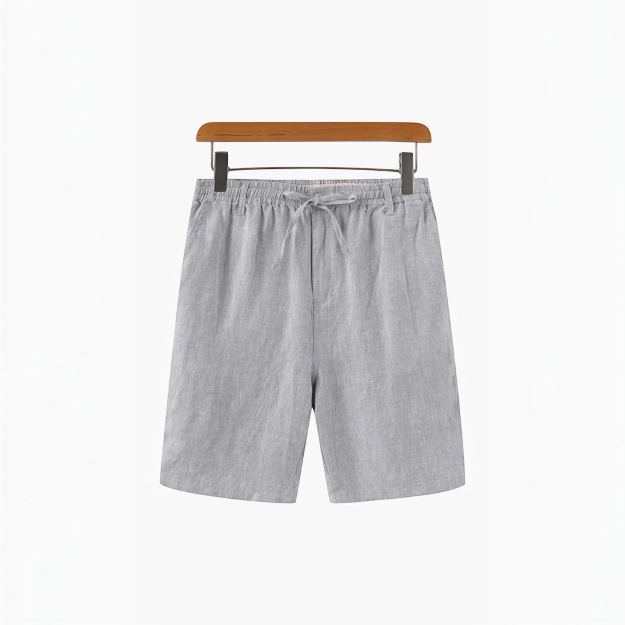 Ellmont London | Men's Relaxed Fit Linen Beach Shorts