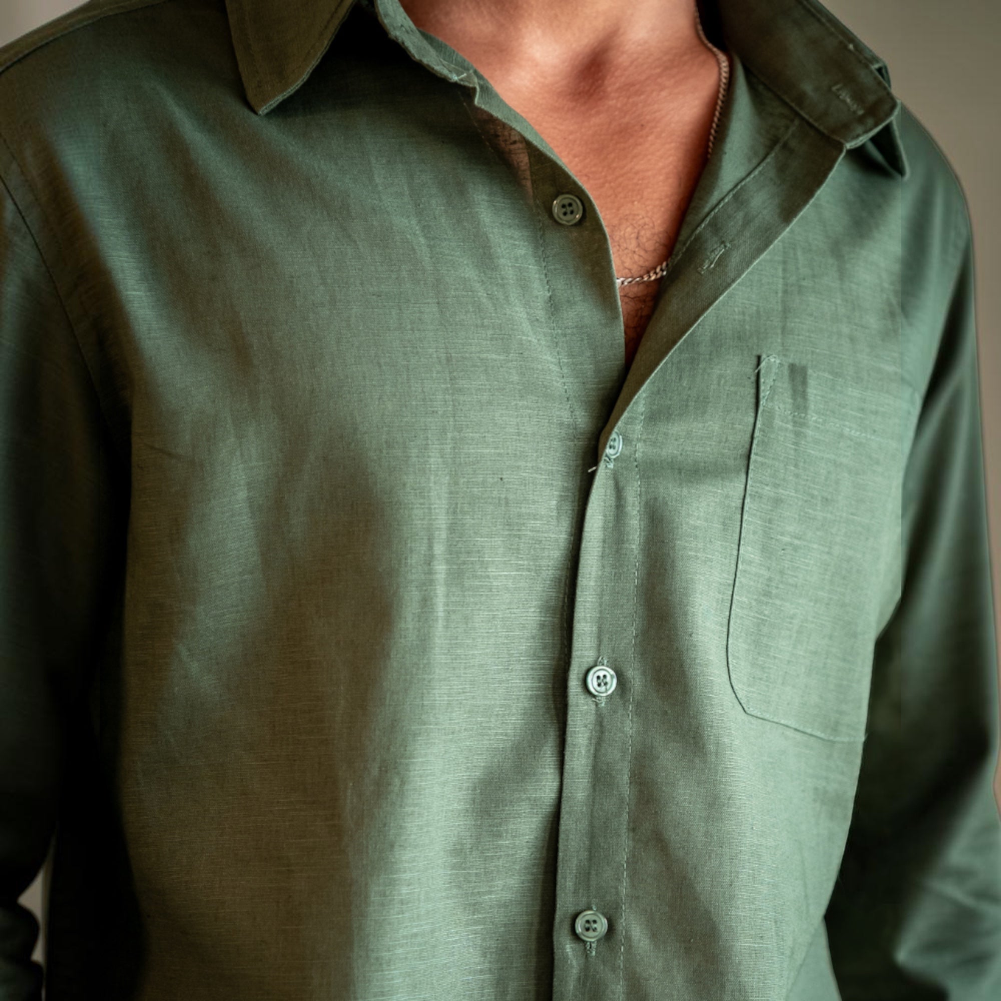 Ellmont London | Men's Breathable Linen Shirt Everyday Comfort