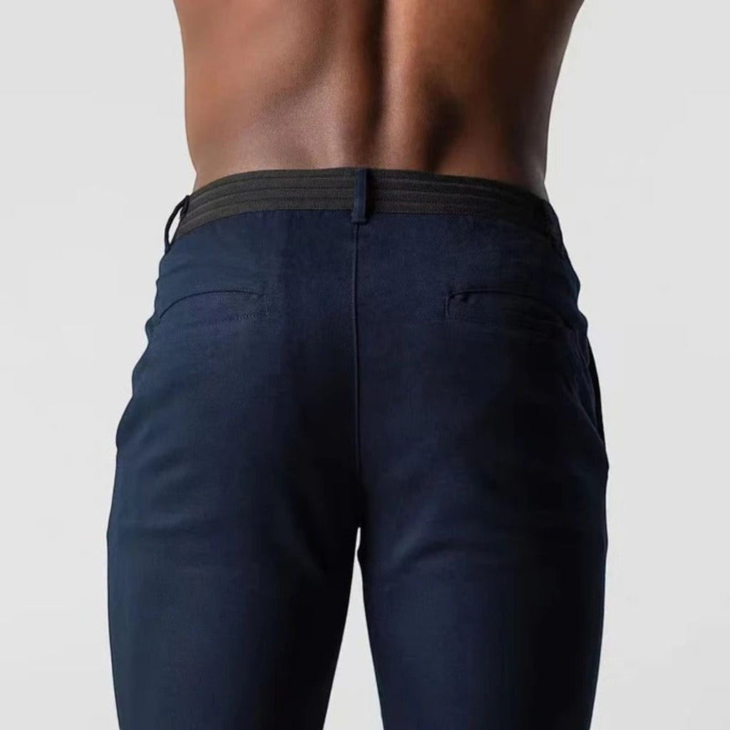 Miles | Chinos Pants Men's Comfortable Tailored Fit Business Casual Pants
