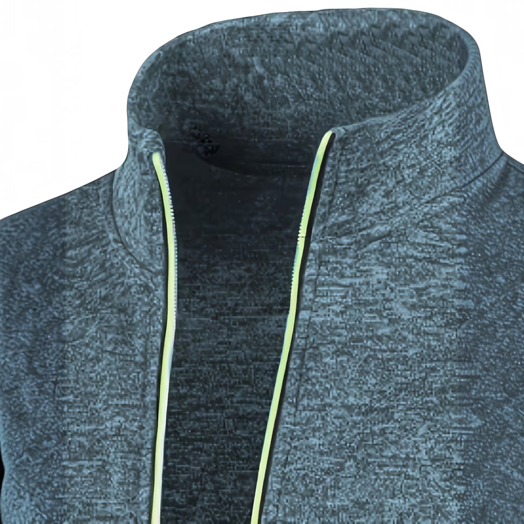 Ellmont London | Men's Knit Sweater Pullover High Neck Long Sleeve Comfort Fit