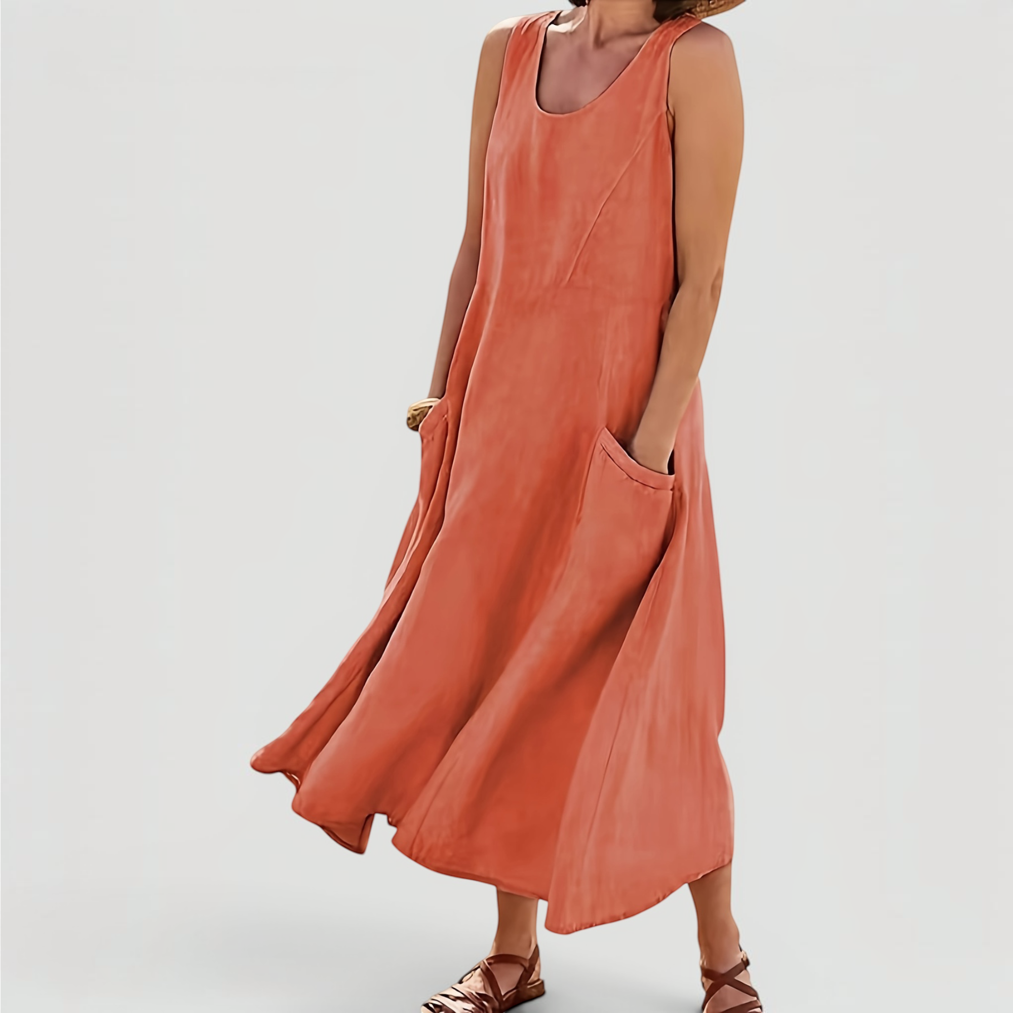 Ellmont London | Women’s Cotton Summer Dress Comfortable Fit