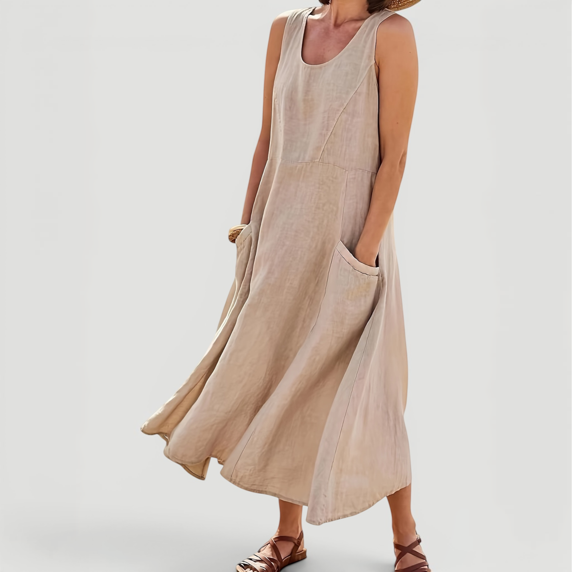 Ellmont London | Women’s Cotton Summer Dress Comfortable Fit