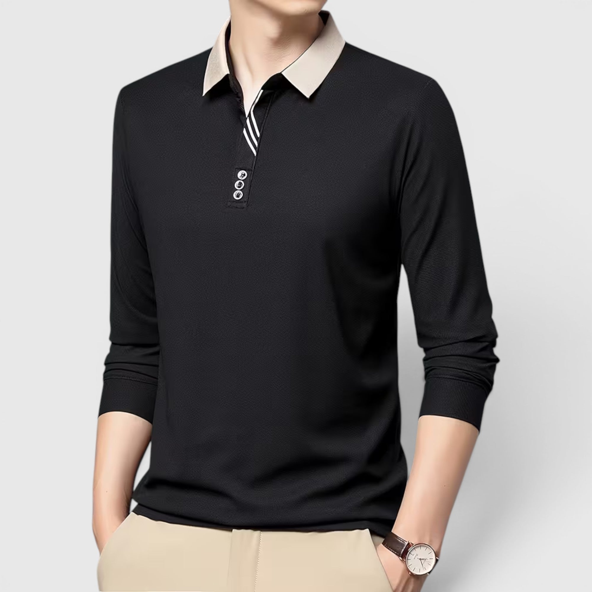 Graham | Men's Button Up Decoration Shirt Regular Fit Lightweight Shirt
