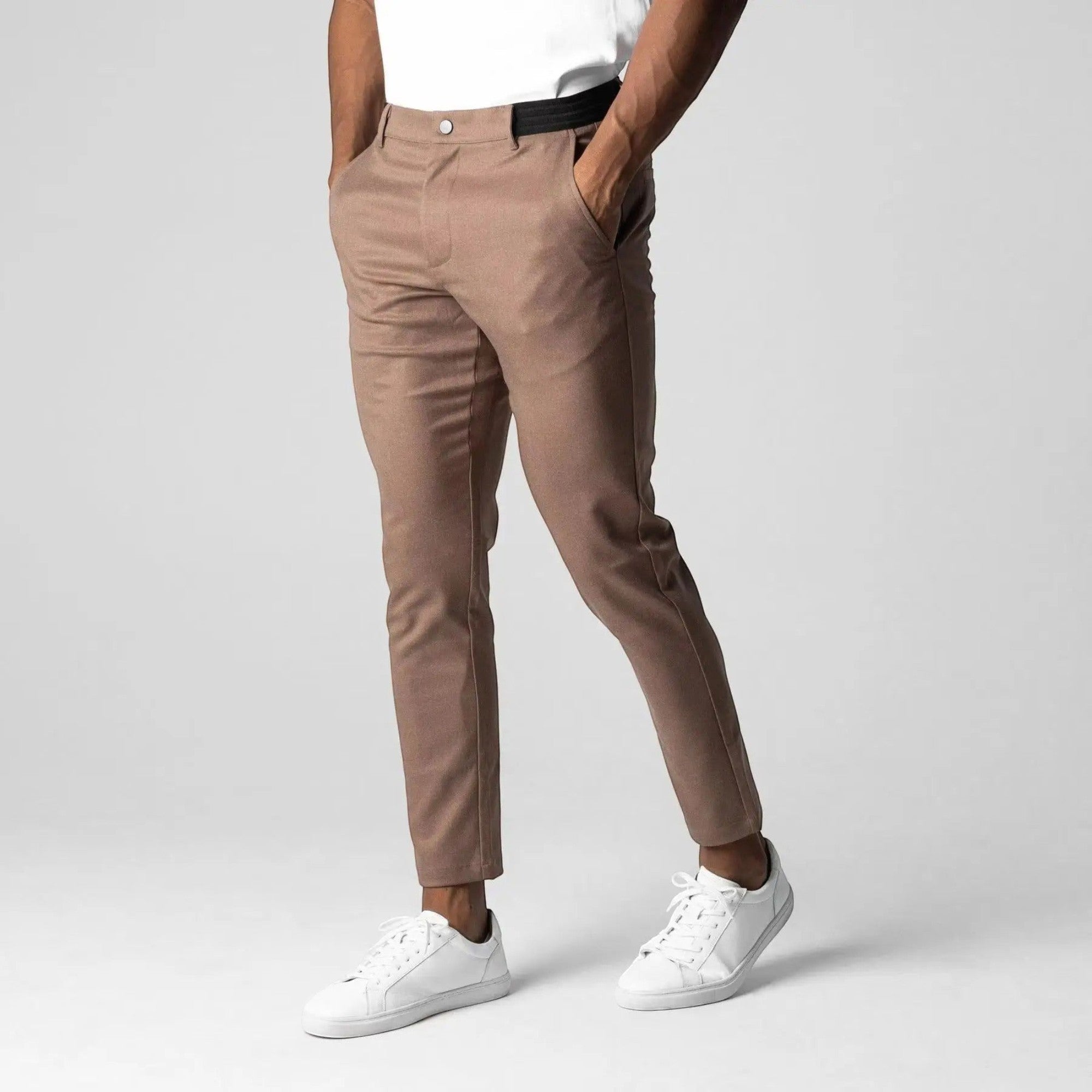 Miles | Chinos Pants Men's Comfortable Tailored Fit Business Casual Pants