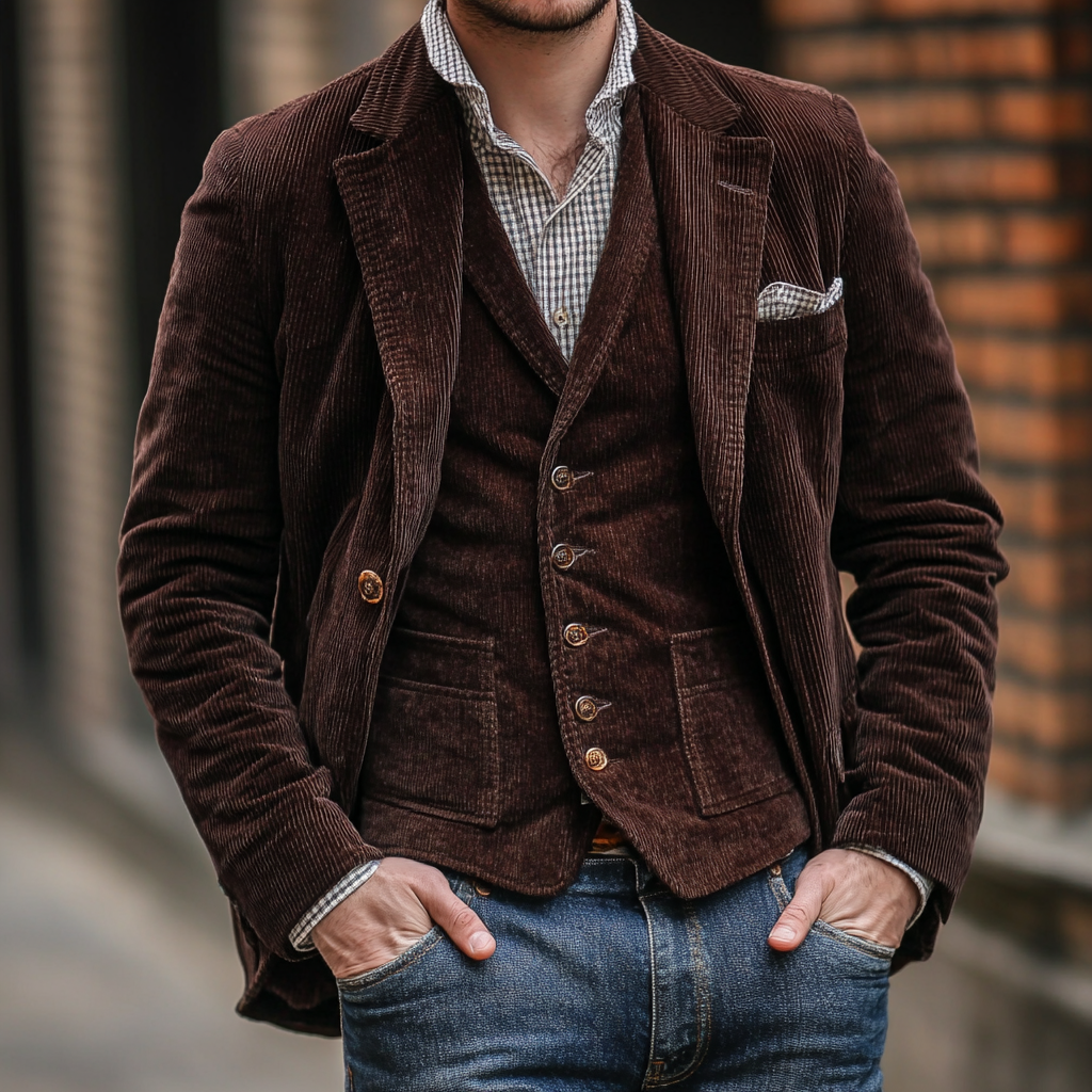 Oliver | Timeless Vintage Blazer And Waistcoat For Men