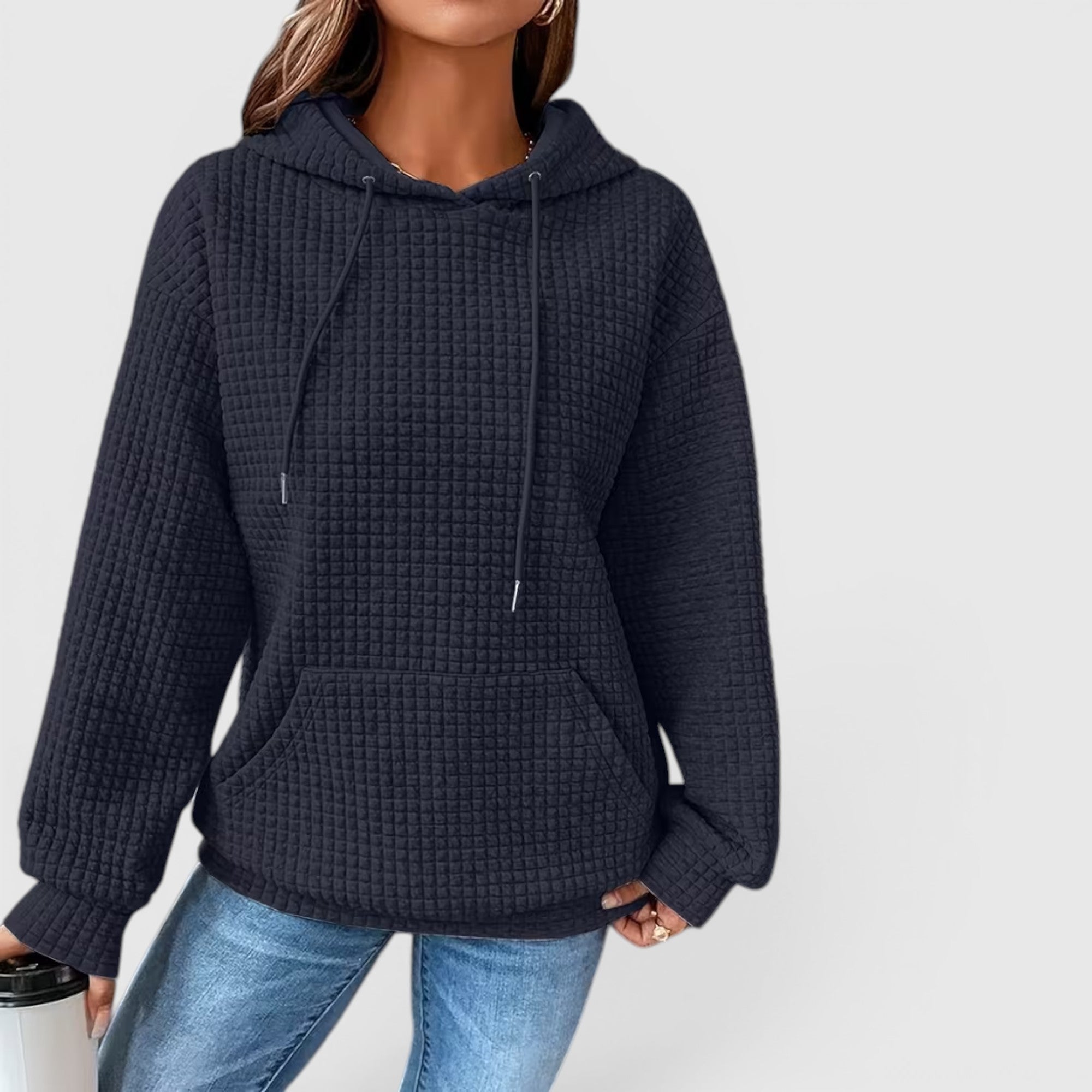 Ellmont London | Women's Plus Size Sweatshirt – Comfortable Hooded Pullover