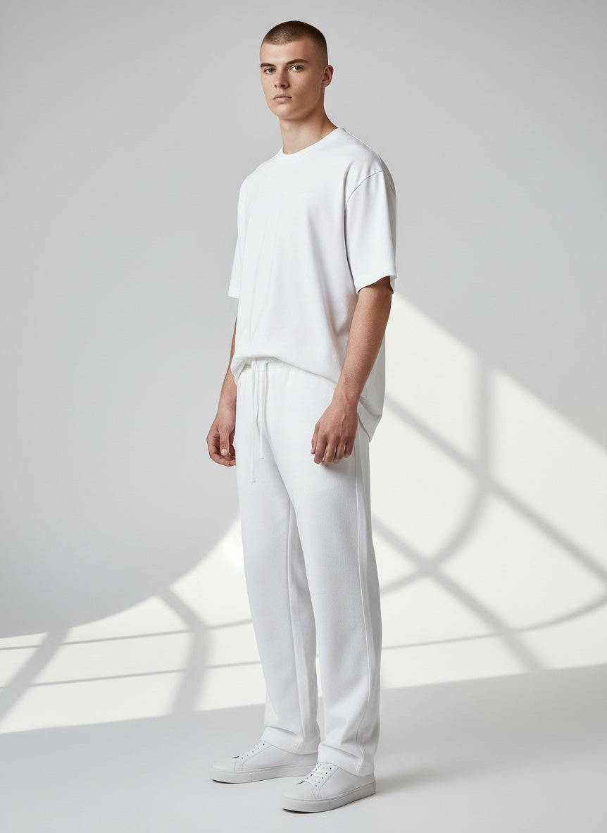 Ellmont London | Men’s Lightweight Straight Leg Linen Pants