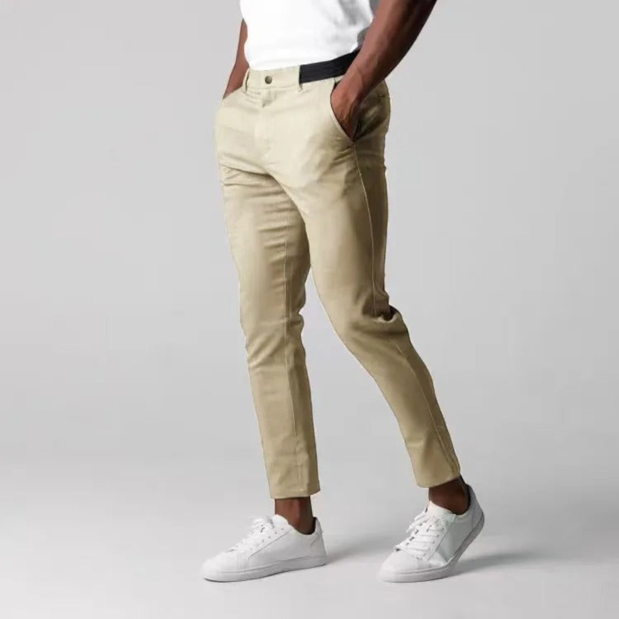 Miles | Chinos Pants Men's Comfortable Tailored Fit Business Casual Pants