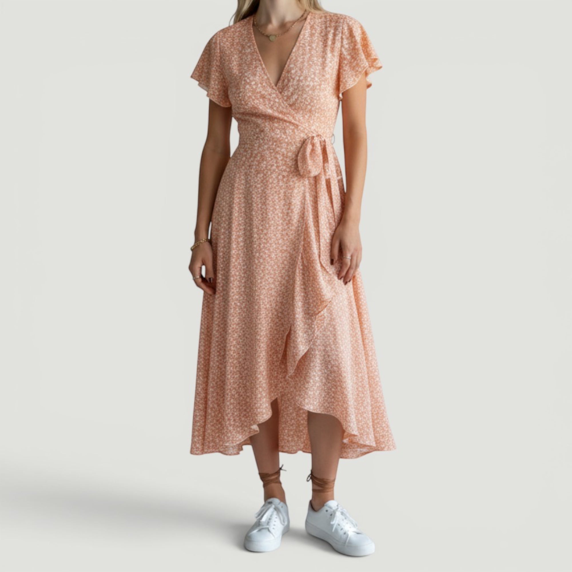 Ellmont London | Women’s Elegant Summer Dress Short Sleeve
