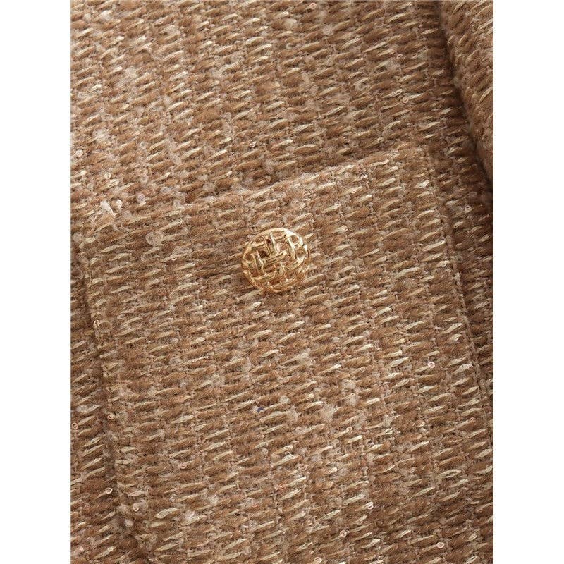 Ellmont London | Women’s Lightweight Elegant Tweed Structured Jacket
