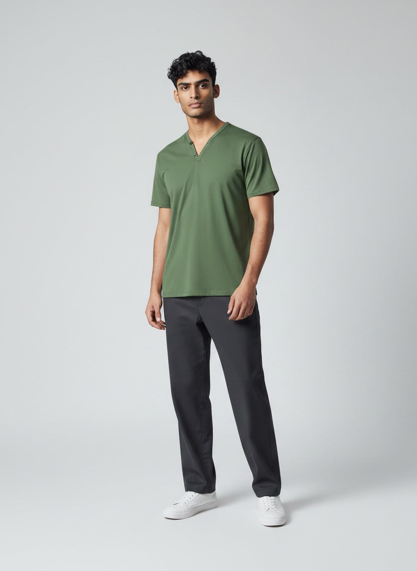 Ellmont London | Men’s Minimal Summer Shirt Clean Casual Fit