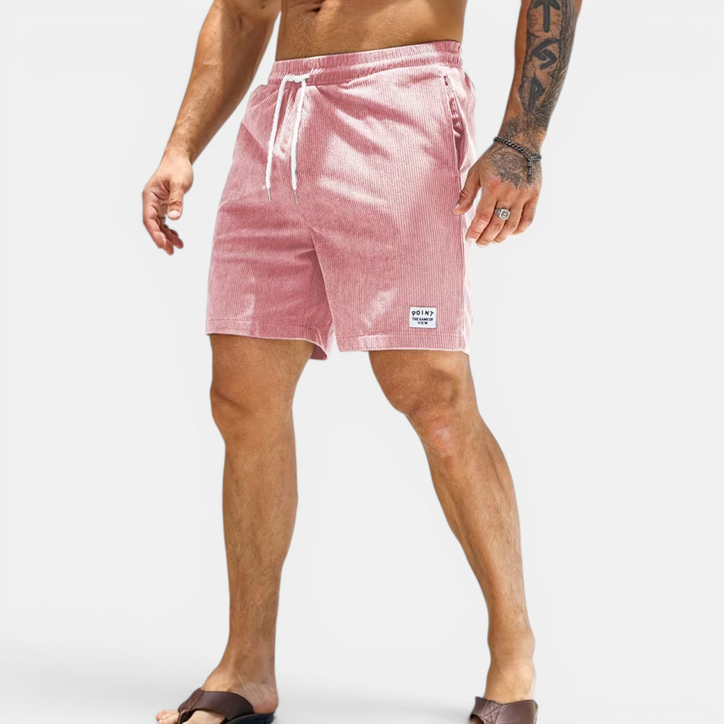 Ellmont London | Men's Drawstring Lightweight Shorts for Beach and Travel