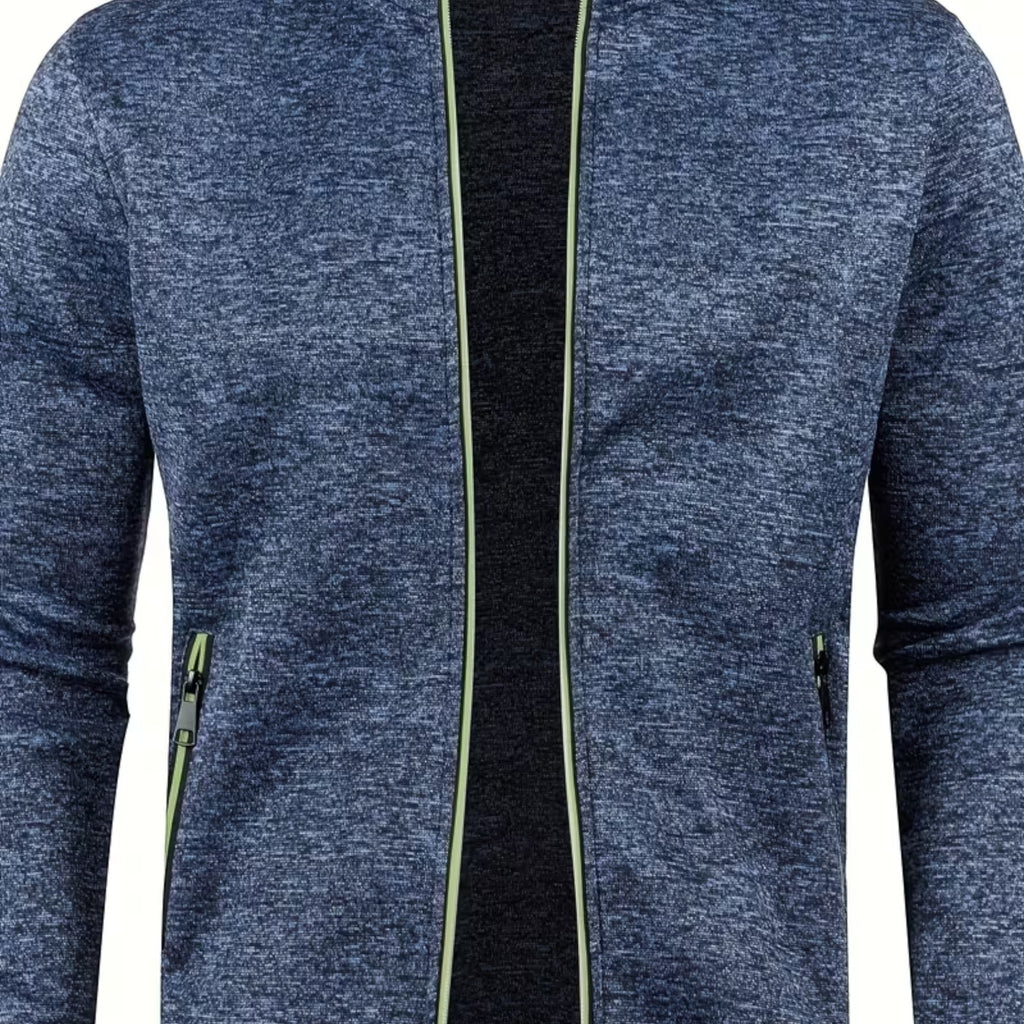 Ellmont London | Men's Knit Sweater Pullover High Neck Long Sleeve Comfort Fit