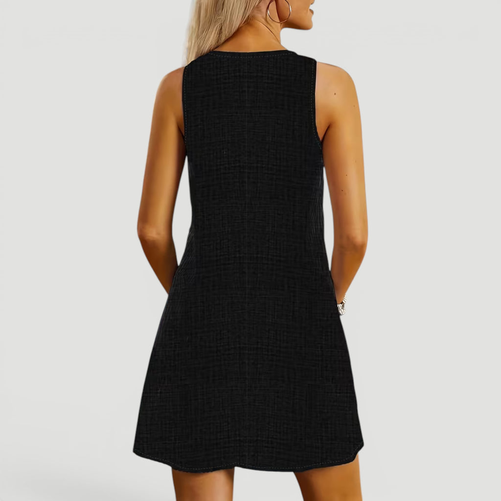 Ellmont London | Women’s Summer Casual A-Line Dress for Everyday Wear