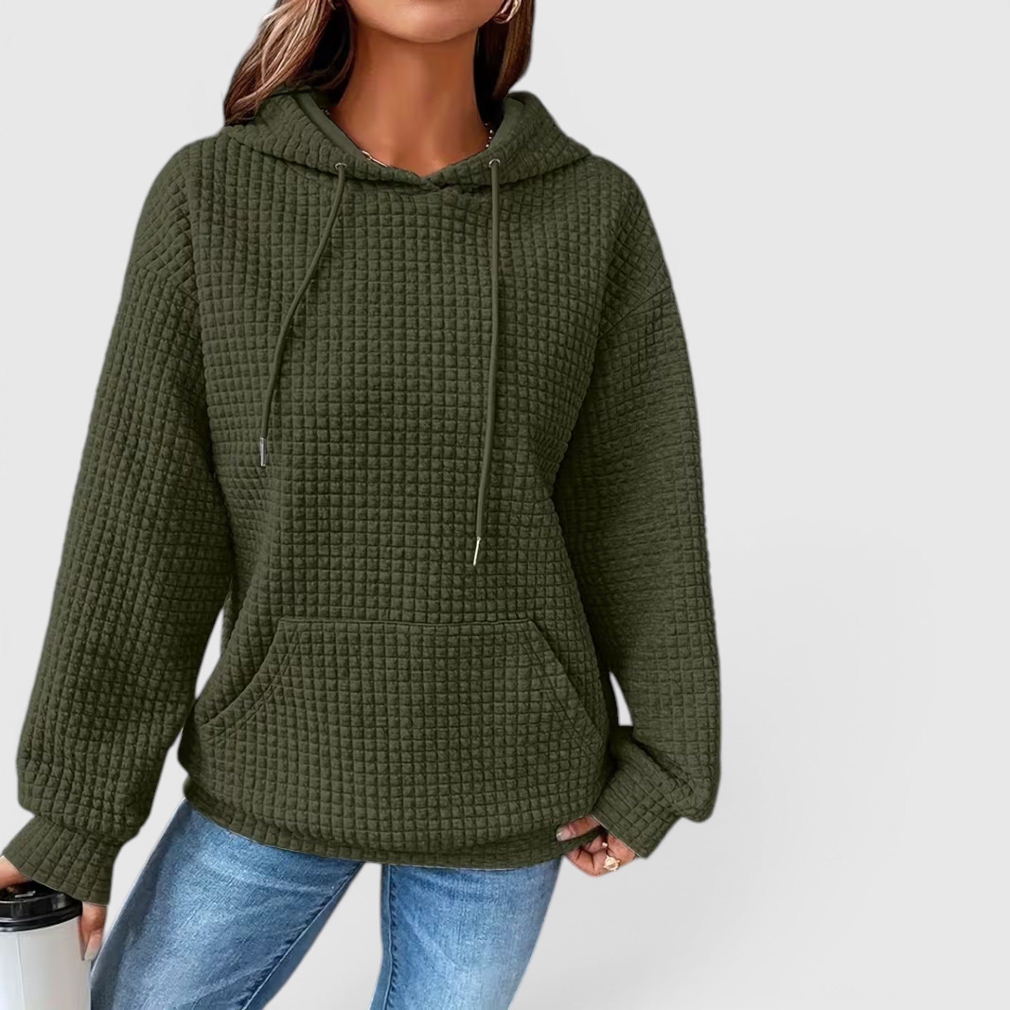 Ellmont London | Women's Plus Size Sweatshirt – Comfortable Hooded Pullover