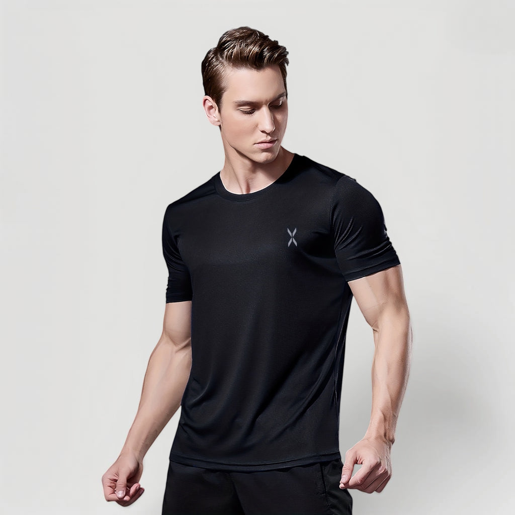 Ellmont London | Men's Quick Dry Gym T-Shirt Lightweight Breathable Workout Shirt