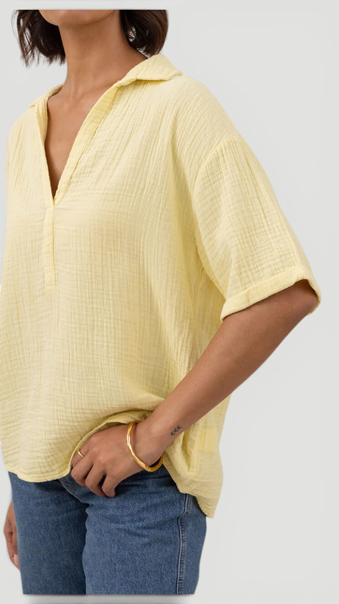 Ellmont London | Women’s Easy Care Cotton Care Cotton Summer Blouse
