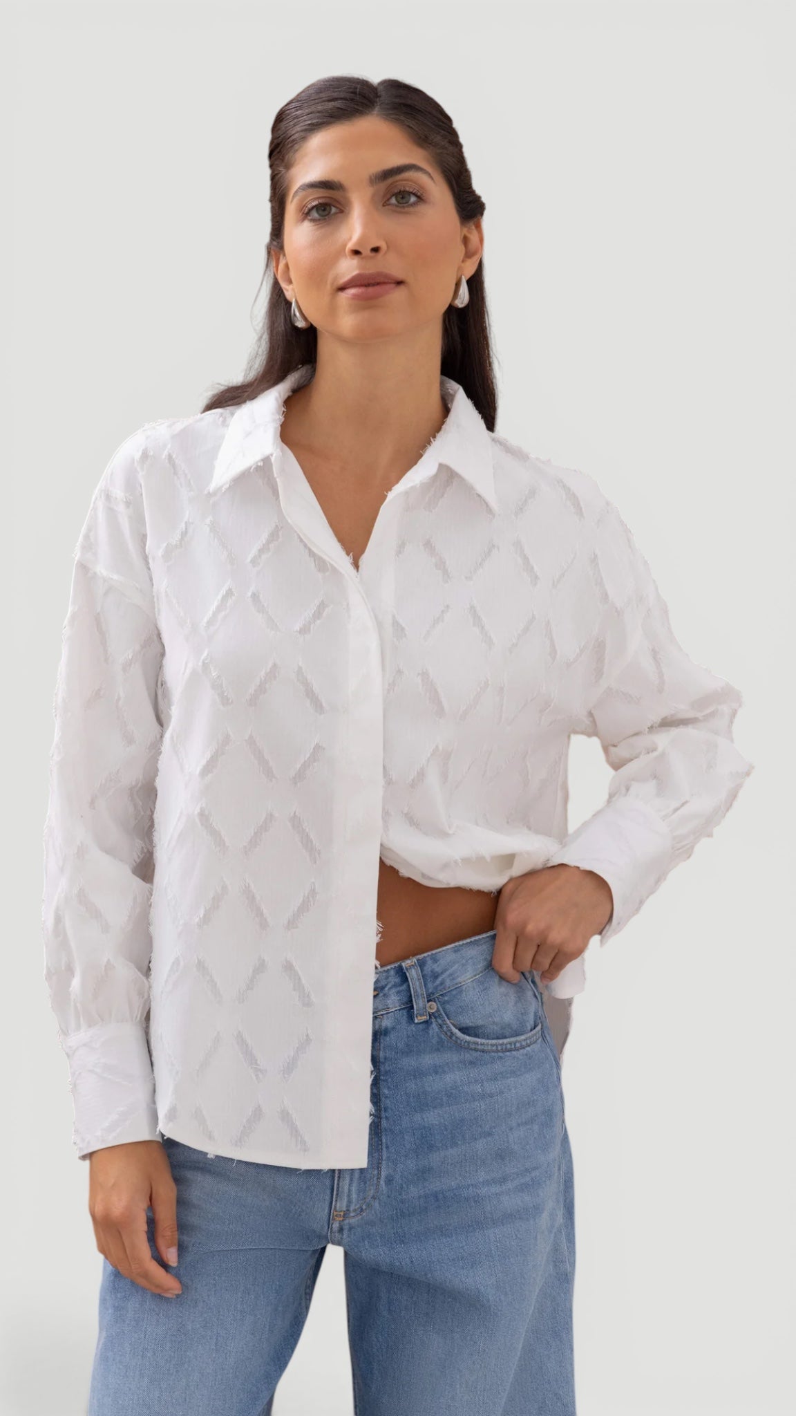 Ellmont London | Women’s Button Down Shirt Lightweight Comfort