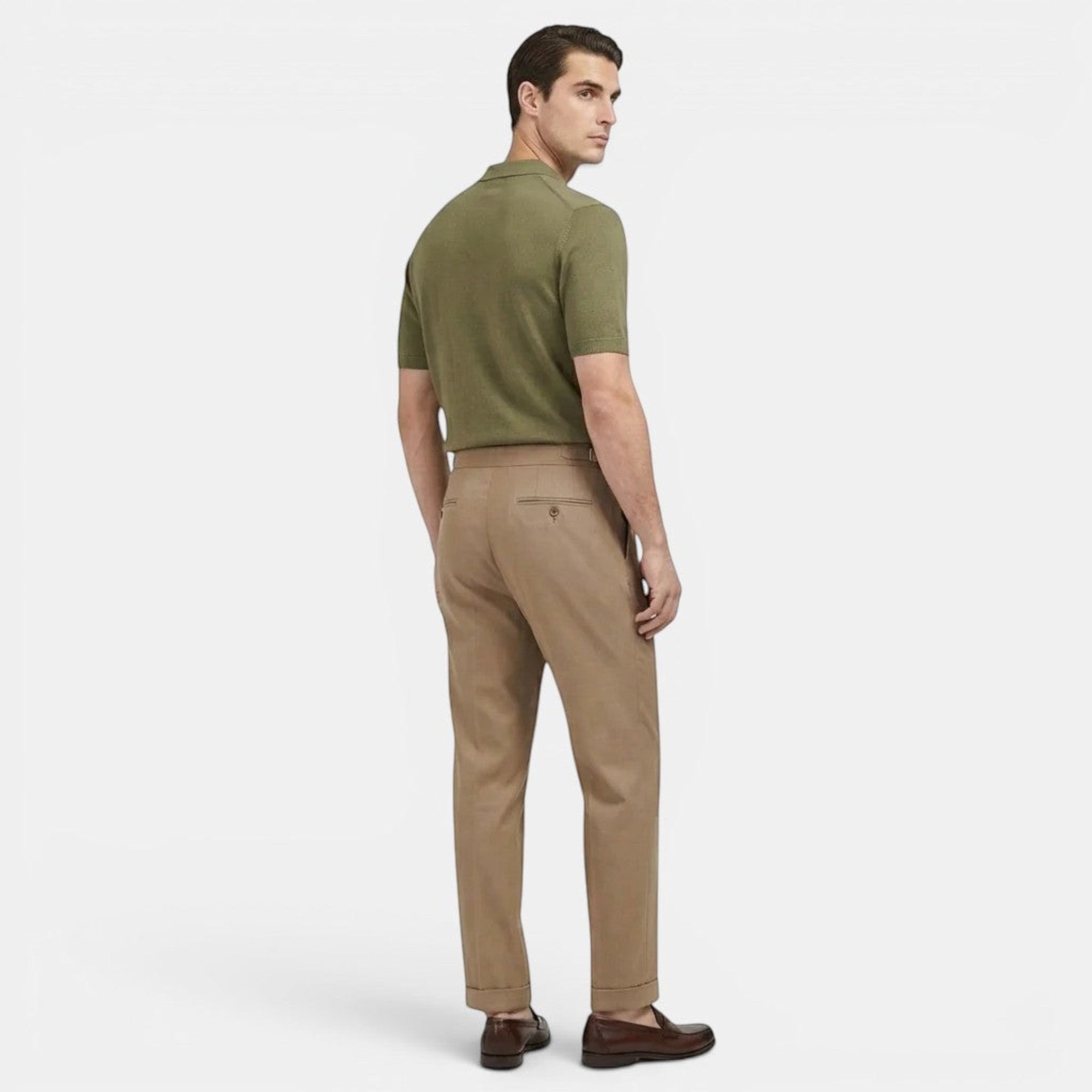Ellmont London | Men's Straight Fit Dress Pants Premium Tailored Trousers