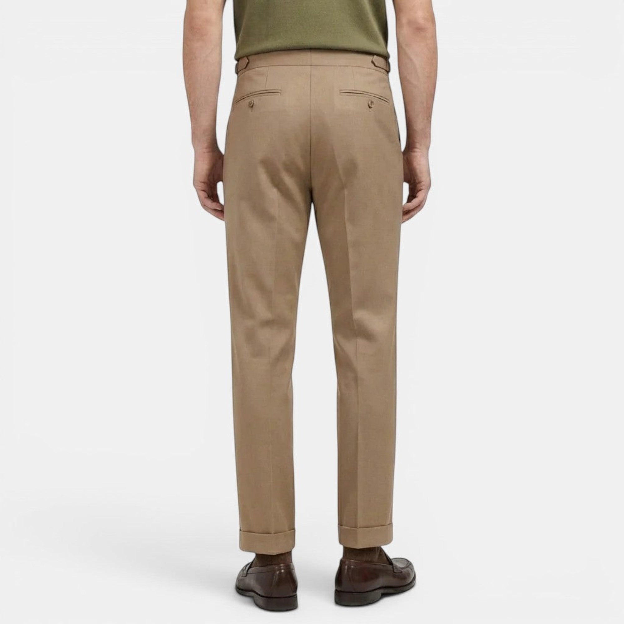 Ellmont London | Men's Straight Fit Dress Pants Premium Tailored Trousers