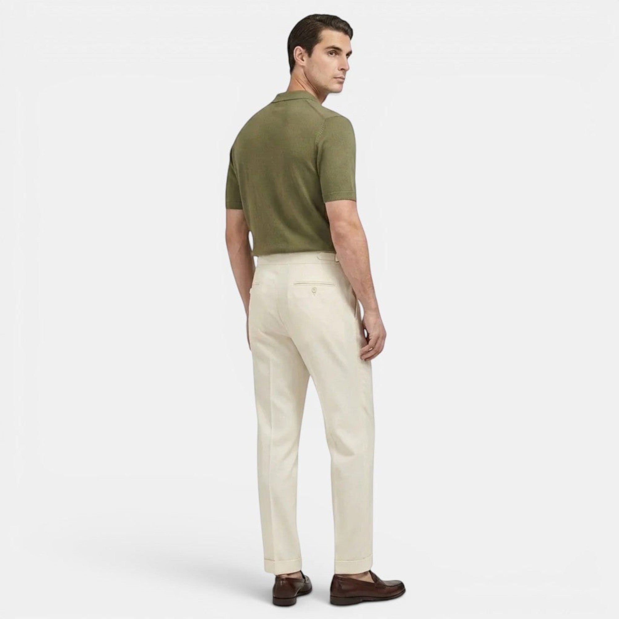 Ellmont London | Men's Straight Fit Dress Pants Premium Tailored Trousers