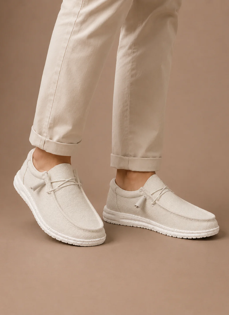 William | Men's Breathable Summer Loafers – Lightweight Linen