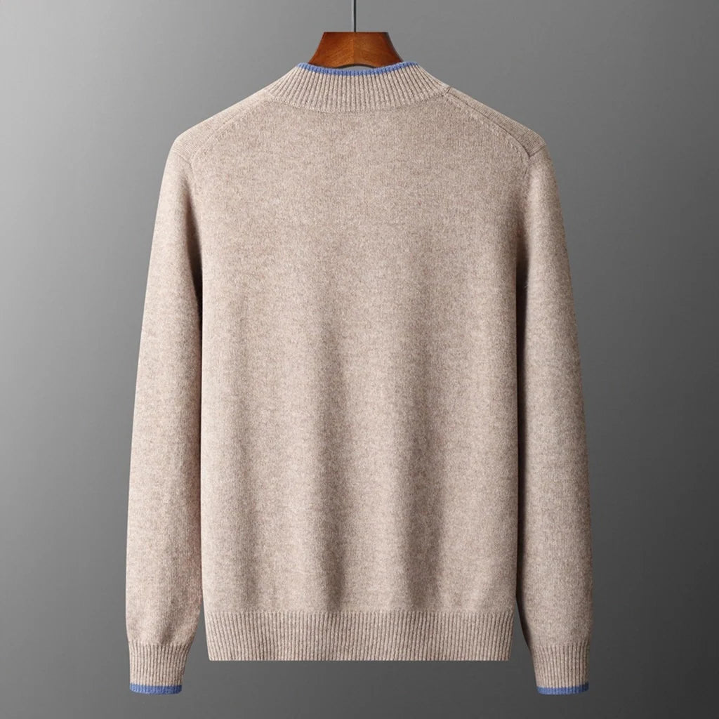 Men's Cashmere Zip-Up Jacket