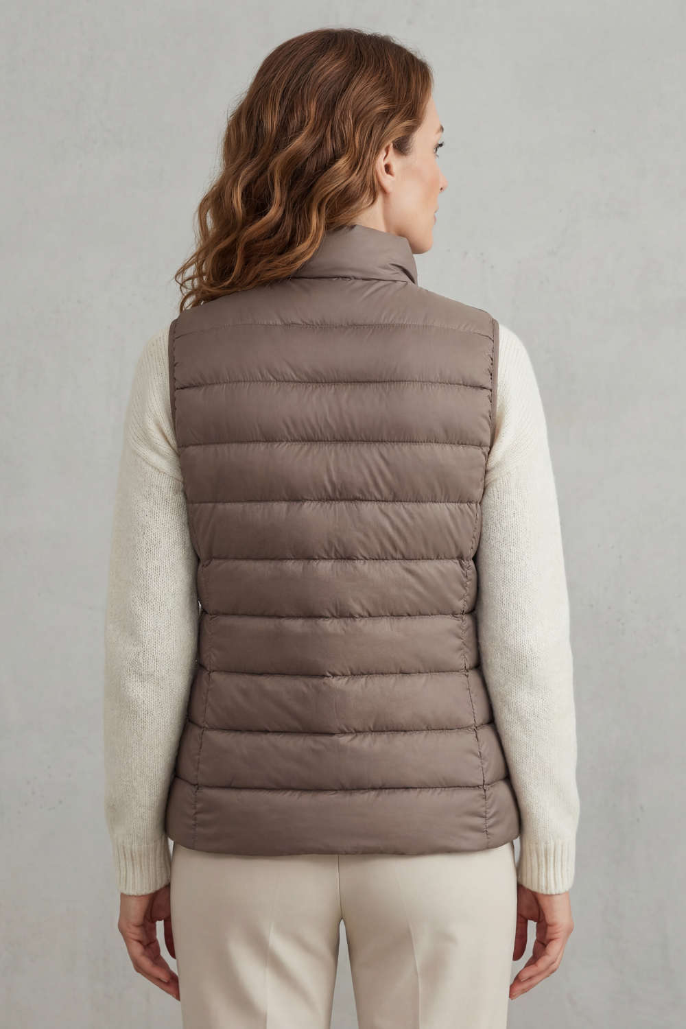 Flora | Women's Lightweight Puffer Vest — Sleeveless Quilted Gilet