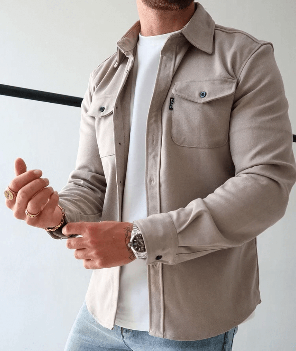 Jacob | Modern Men's Shirt Jacket