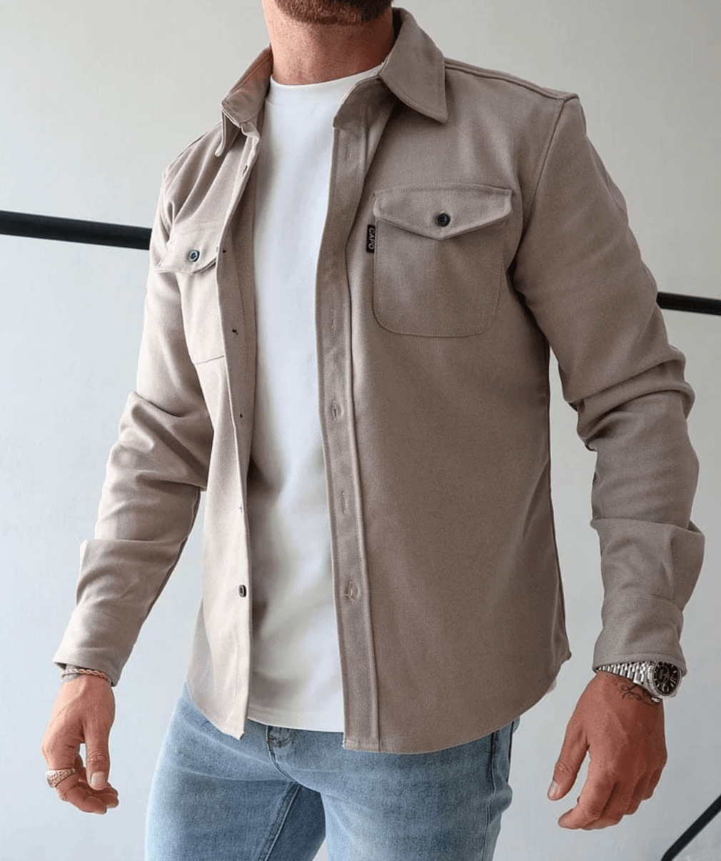 Jacob | Modern Men's Shirt Jacket