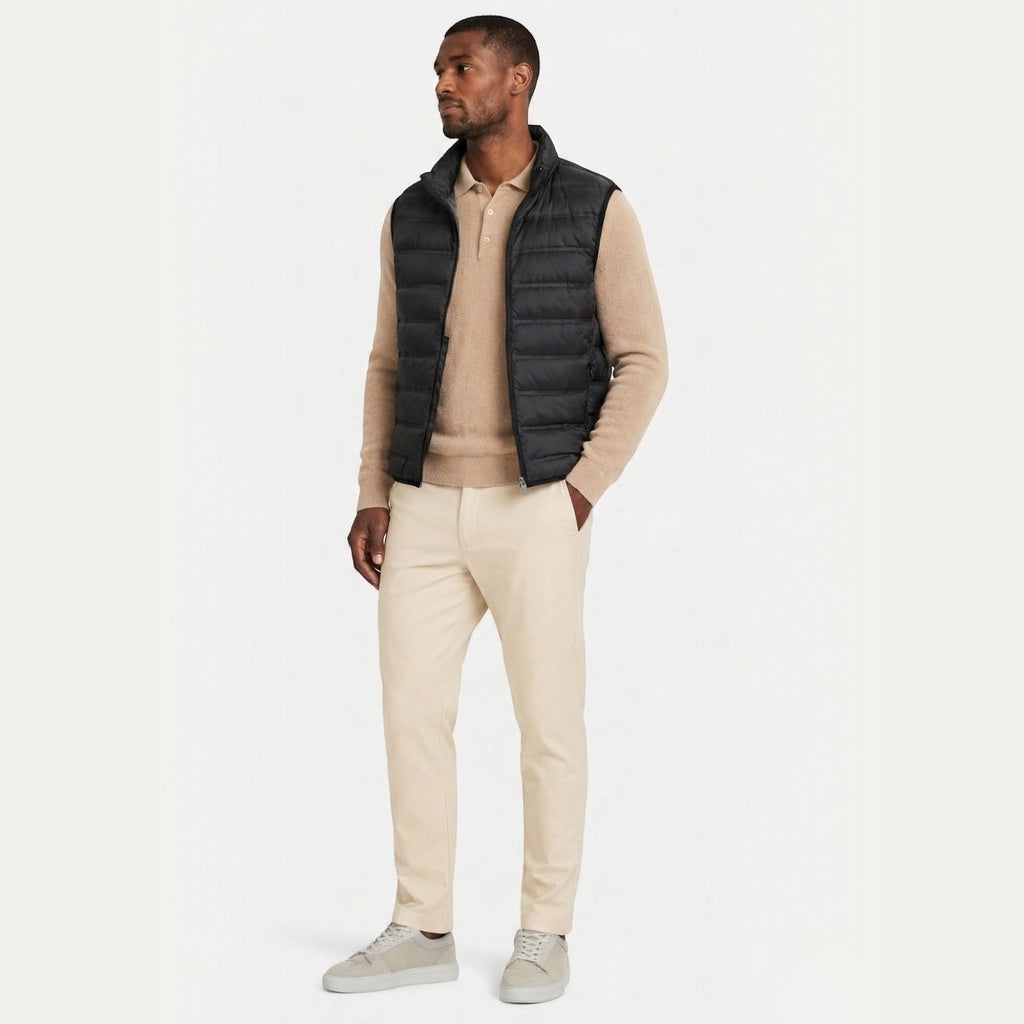 Ellmont London | Gilet Men's Regular Fit Quilted Sleeveless Jacket
