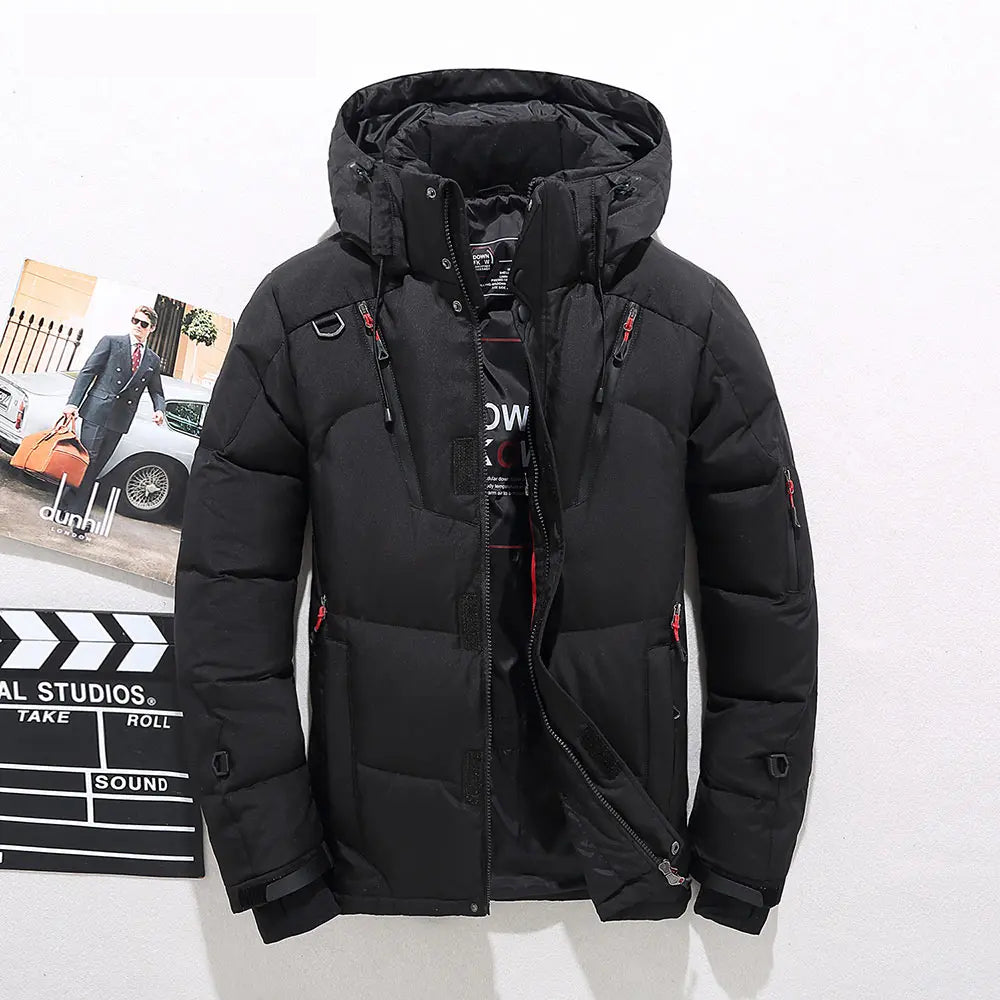 Men's Down Puffer Jacket – Lightweight Duck Down Winter Jacket