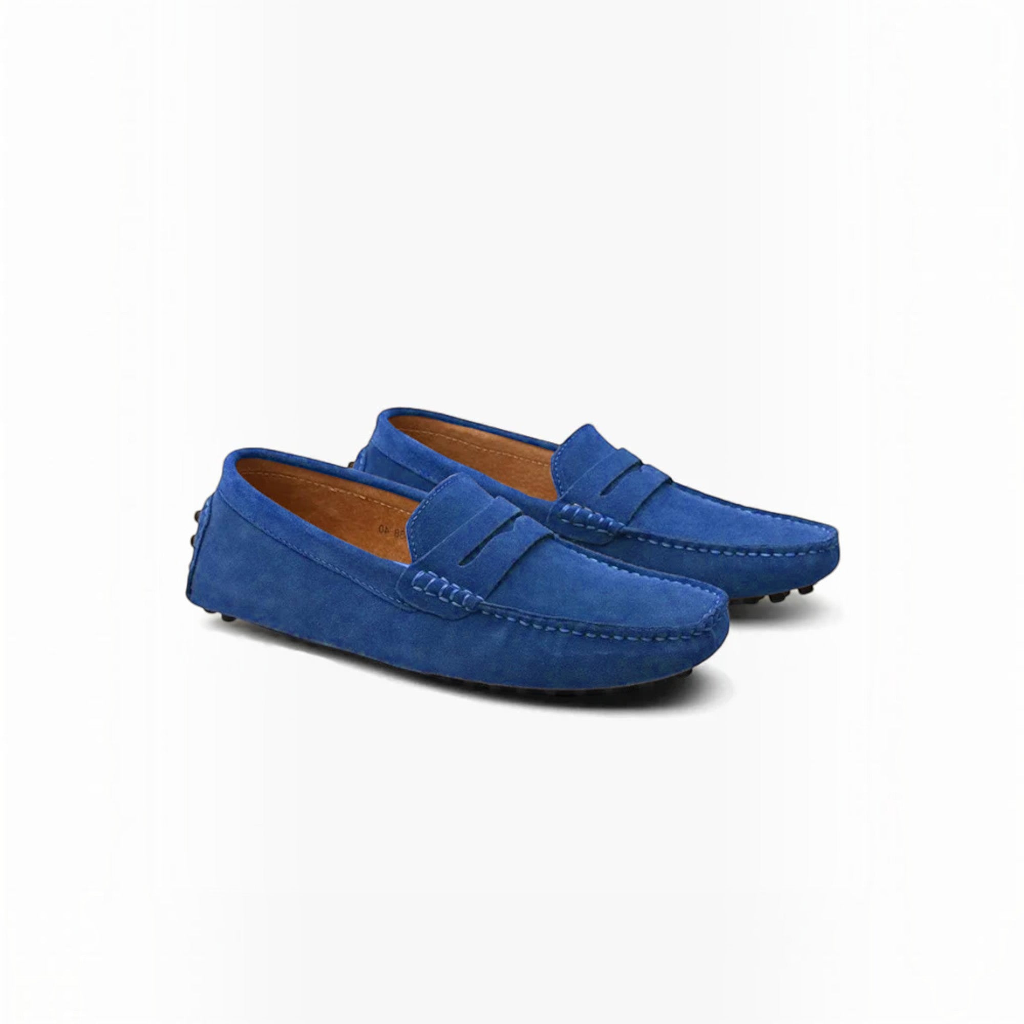 Ellmont London | Men's Leather Insole Suede Slip-On Loafers
