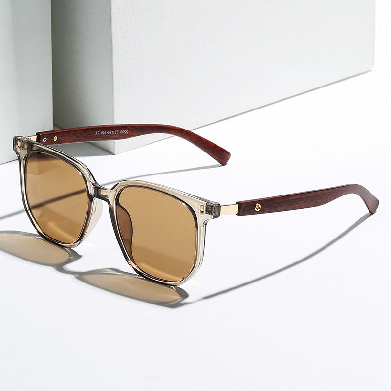 Orla | Émilio Luxe Vintage Wood Sunglasses