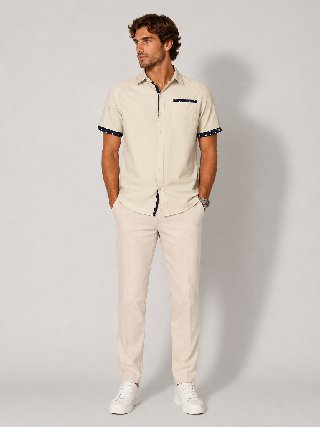 Ellmont London | Men’s Casual Resort Shirt Lightweight Style