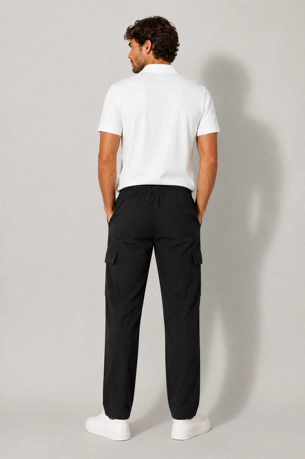 Ellmont London | Men’s Breathable Multi-Pocket Linen Pants