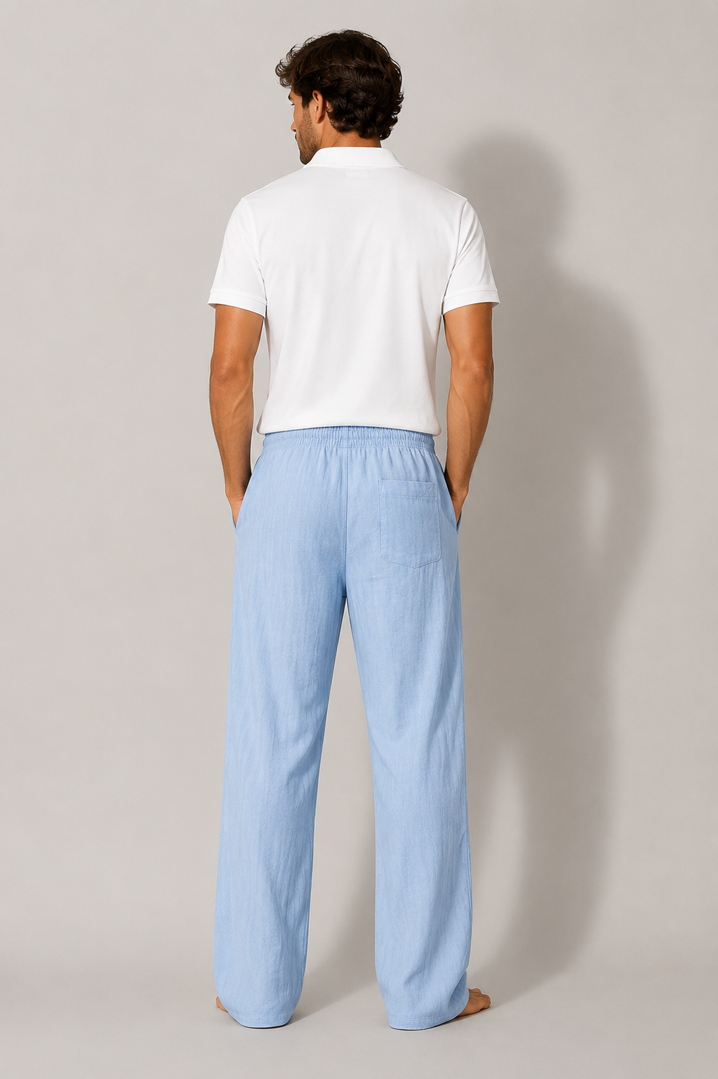 Ellmont London | Men’s Breathable Everyday Linen Trousers