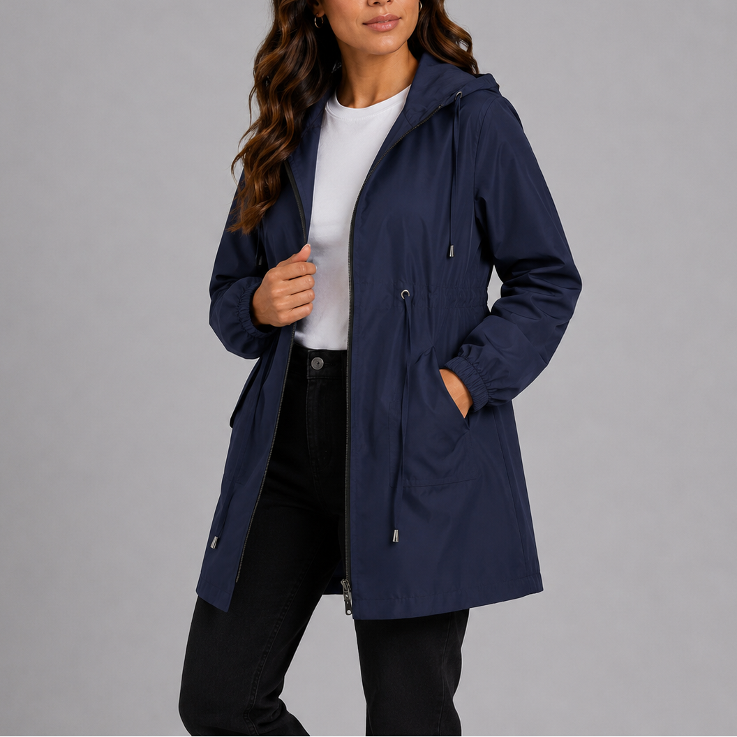 Grace | Women's Lightweight Waterproof Rain Coat with Hood
