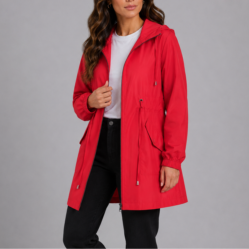 Grace | Women's Lightweight Waterproof Rain Coat with Hood